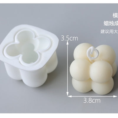 3d Silicone Mold Handmade Soy Cube Soap