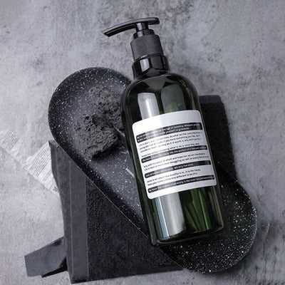 Dark Green Foam Pump Bottle Soap